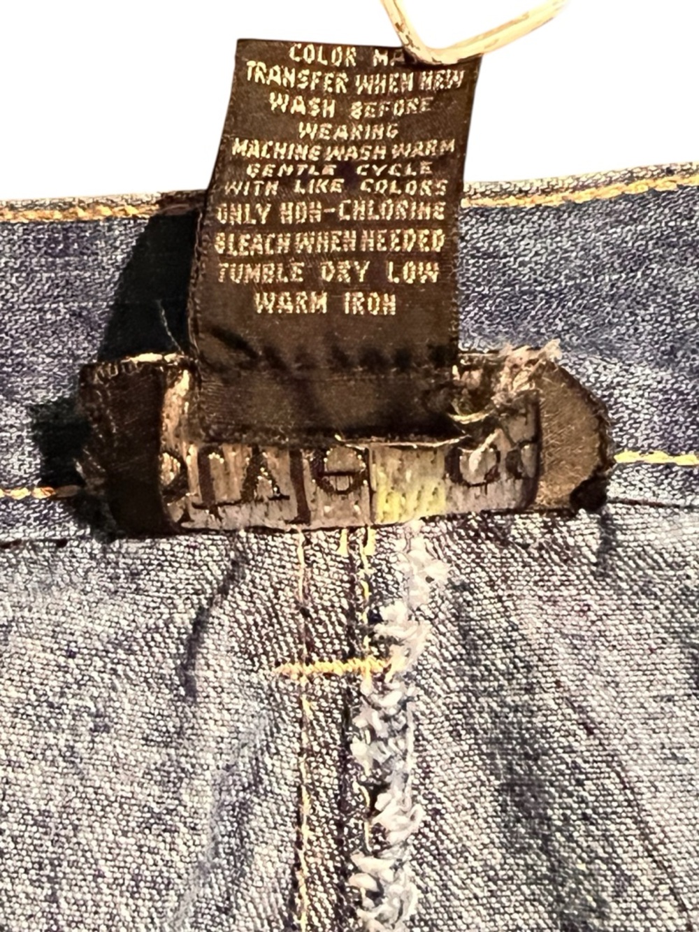 Style & Co. Skirt Women’s 20 Blue Jean Denim Midi Modest - Picture 5 of 6
